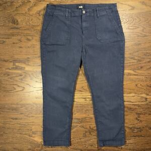 Paige Mayslie Straight Ankle Jeans Pants Size 33